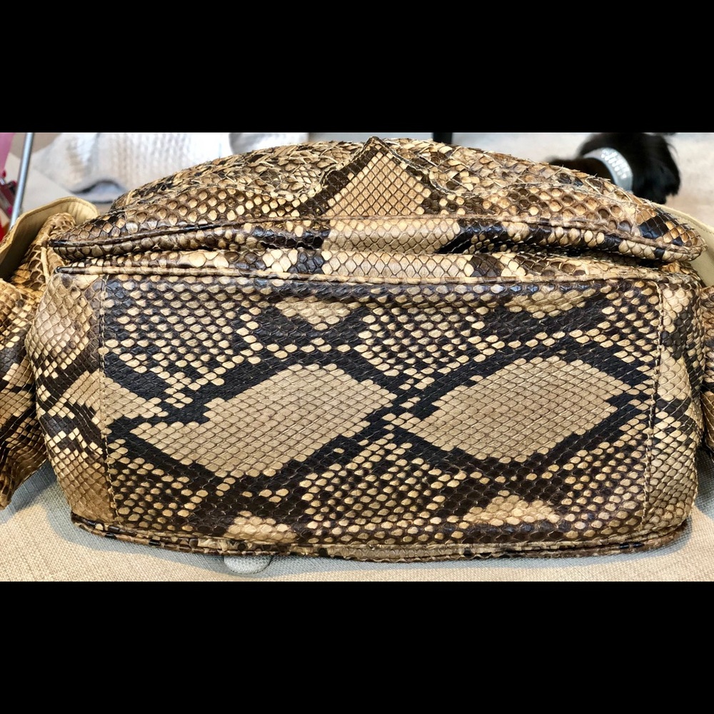 Bottega Veneta Cocker Intrecciato Python Hobo - image 5